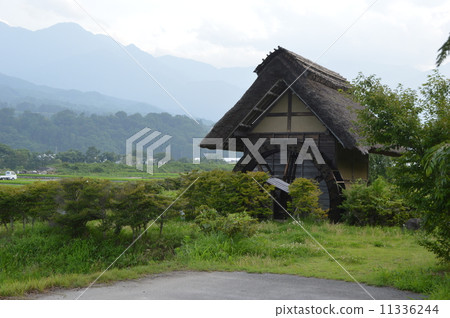 7月在Hokutoichi山梨縣的Mukawa鎮 7月在Hokutoichi山梨縣的Mukawa鎮 11336244