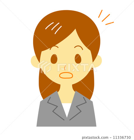 西裝女人很驚訝 西裝女人很驚訝 11336730