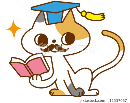 Knowing cat - Stock Illustration [11337067] - PIXTA