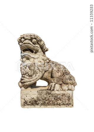 Chinese Imperial Lion Statue 11339283