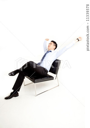 Businessman Stretching 11339378