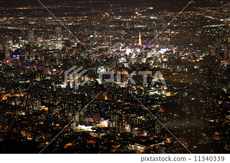 Night view of Sapporo from Mt. Moiwa 11340339