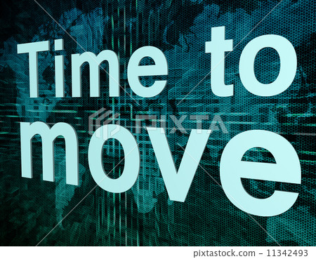 Time to move - Stock Illustration [11342493] - PIXTA