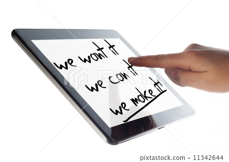 Tablet motivation text 11342644