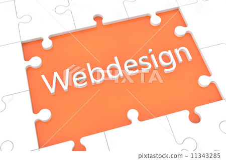 Puzzle webdesign concept Puzzle webdesign concept 11343285
