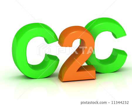 C2C 3d inscription bright volume letter 11344232