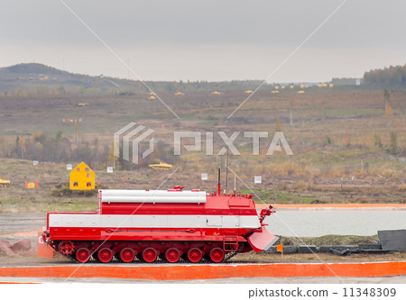 Direct fire suppression vehicle MPT-521 moves Direct fire suppression vehicle MPT-521 moves 11348309