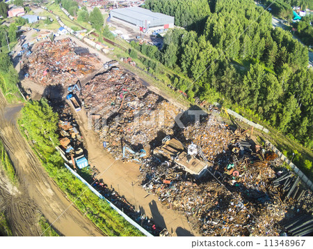 Scrap metal and iron dump 11348967