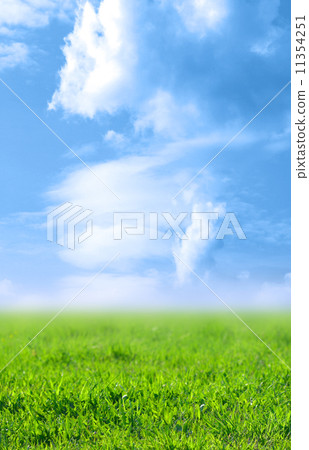 sky grass field sky grass field 11354251