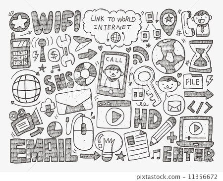 doodle internet web background 11356672