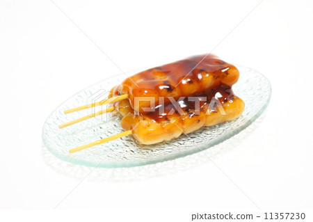 Delicious Mitarashi dumplings 11357230