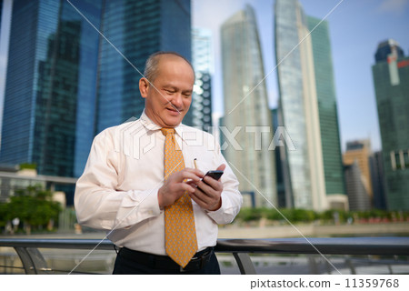 Businessman using phone 11359768