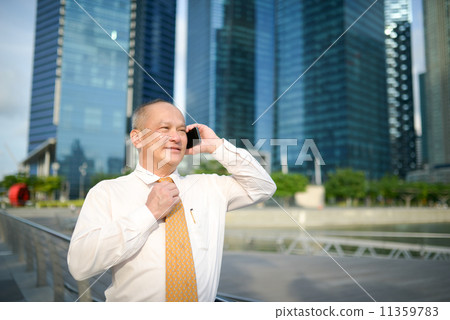 Businessman using phone 11359783