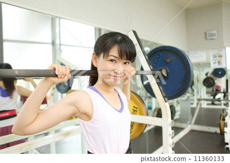Weightlifting gym 11360133
