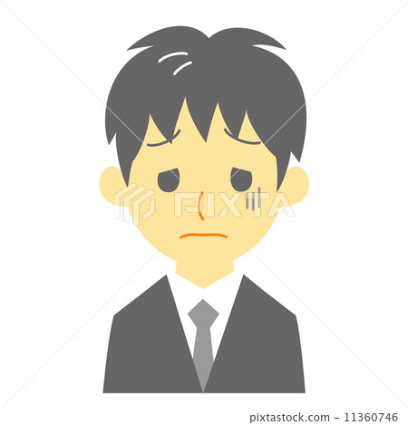 The man of a suit looks bad 11360746