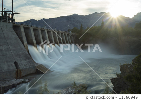 Kananaskis Hydro Electric Dam mw5 Kananaskis Hydro Electric Dam mw5 11360949