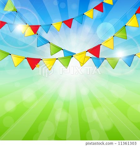 Abstract Holiday Nature Background Vector Illustration 11361303