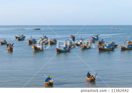 Fishing village. Mui Ne. Vietnam 11362642