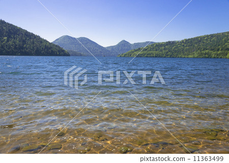 Lake Tibetsu in summer 11363499