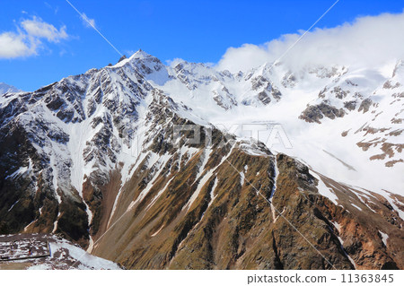 Caucasus mountains Dombai 11363845