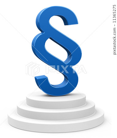 the blue paragraph sign 11365275