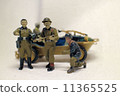士兵用步槍微型軍事人物 11365525