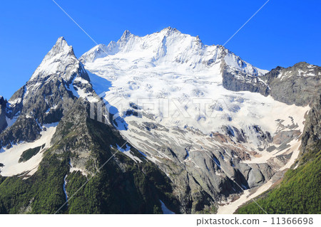 Caucasus mountains Dombai 11366698