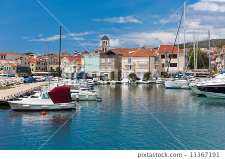 Vodice is a small town on the Adriatic coast in Croatia Vodice is a small town on the Adriatic coast in Croatia 11367191