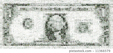 Dollar mosaic Dollar mosaic 11368379