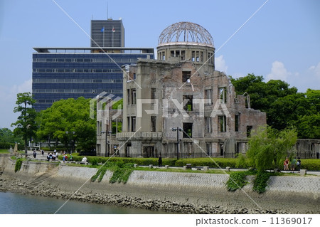 原子彈圓頂在廣島和平紀念公園 原子彈圓頂在廣島和平紀念公園 11369017