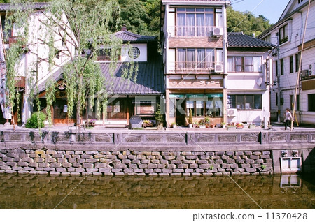 Otogawa River,Machiya和Willow(兵庫縣城崎溫泉) Otogawa River,Machiya和Willow(兵庫縣城崎溫泉) 11370428