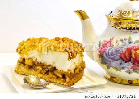 Homemade apple pie . Homemade apple pie . 11370721