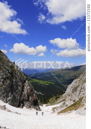 Puesto Odre自然公園Parco Naturale Puez-Odle Forcella Petitia Forcella Putia 2357米 11372588