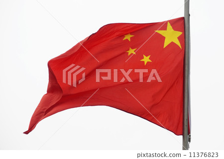 圖庫照片: chinese flag