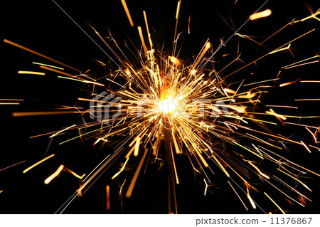 yellow sparkler 11376867