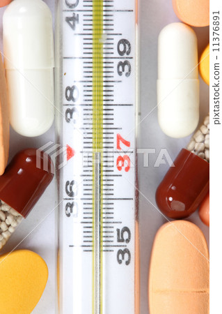thermometer and drugs 11376891
