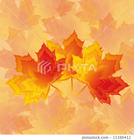 Beautiful autumn wallpaper with red - yellow maple leaves Beautiful autumn wallpaper with red - yellow maple leaves 11380412
