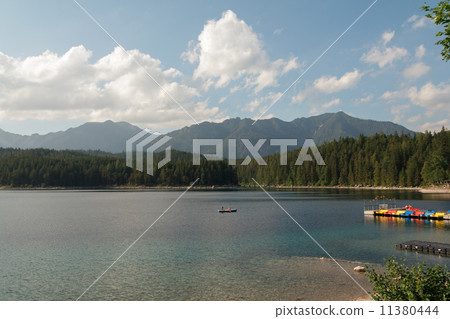 lake near Zugspitz 11380444