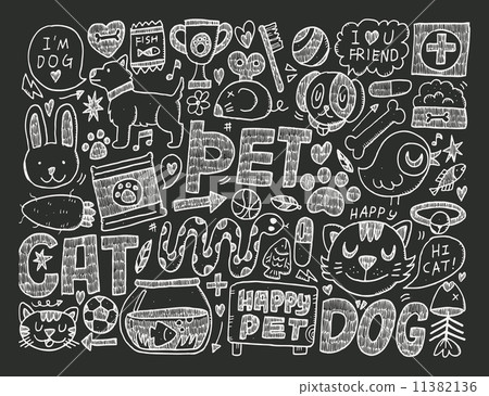 doodle pet background doodle pet background 11382136