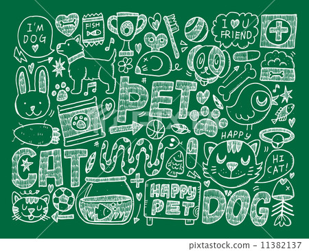 doodle pet background 11382137