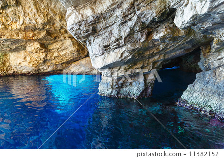 The Blue Caves in Zakynthos (Greece) 11382152