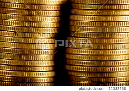 coins on black 11382568