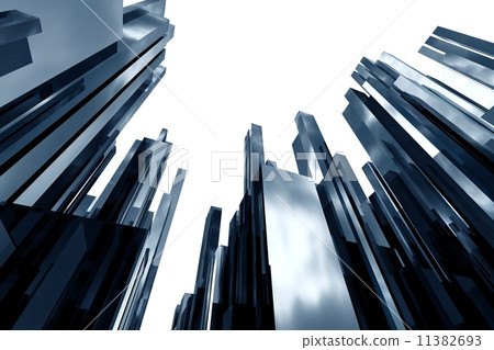 abstract skyscrapers 3d abstract skyscrapers 3d 11382693