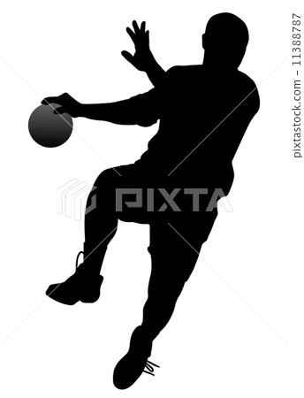 Handball player 11388787