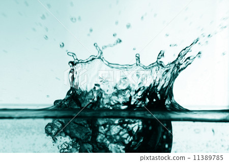 colossally blue watersplash 11389785