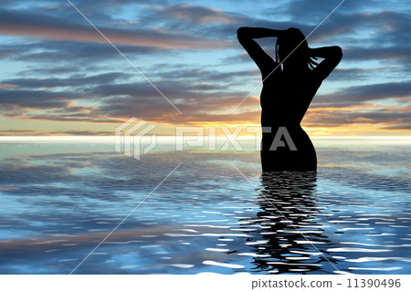 sunrise girl sunrise girl 11390496