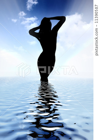 sunrise girl sunrise girl 11390587
