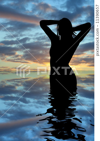 sunrise girl sunrise girl 11390657