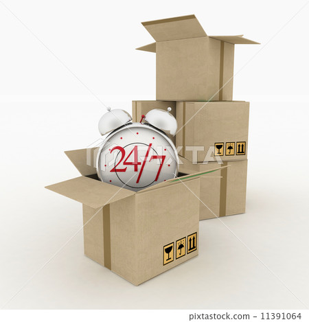 Executing online delivery of goods in the stream 24 hours 11391064