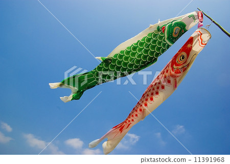 Japanese kites, Children's Day, Japanese kites, Children's Day, 11391968